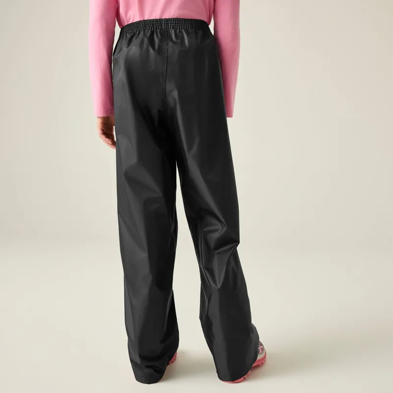 Regatta Stormbreak Waterproof Childrens Over Trousers-1