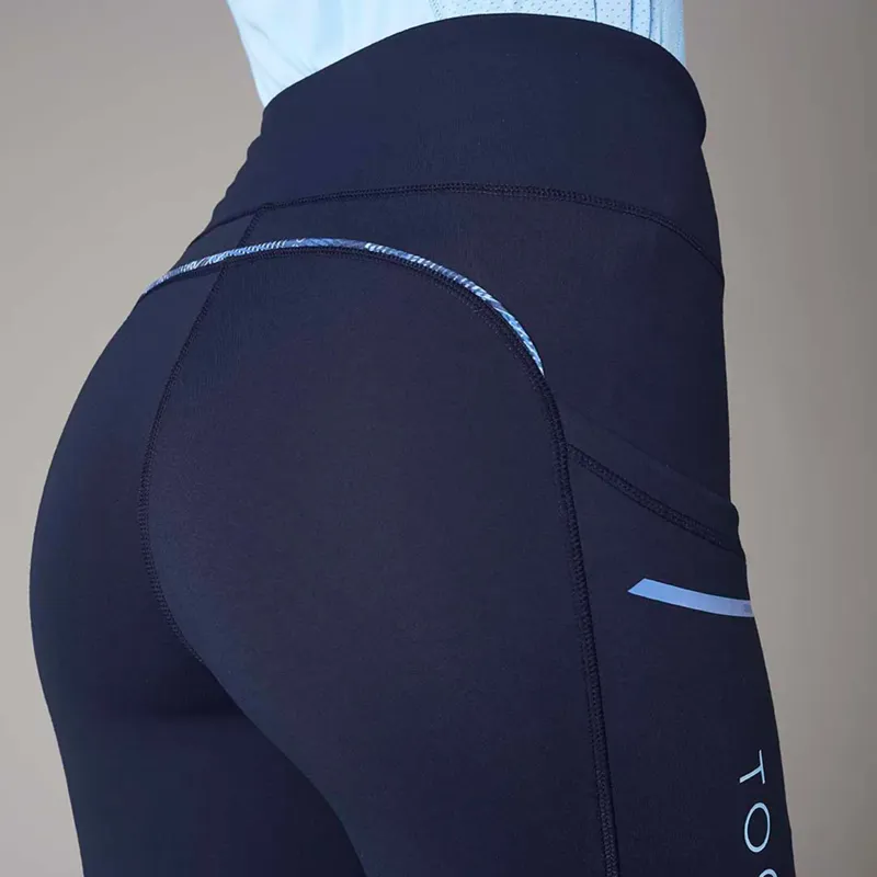 Toggi Sculptor Icon Riding tights 26 Navy -4