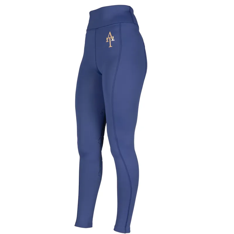 Aubrion Team Winter Riding Tights - Young Ridier NAVY-1