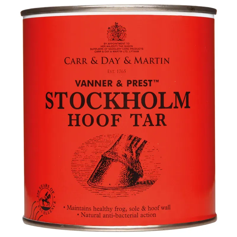 Carr and Day and Martin 455ml Vanner and Prest Stockholm Hoof Tar in Red