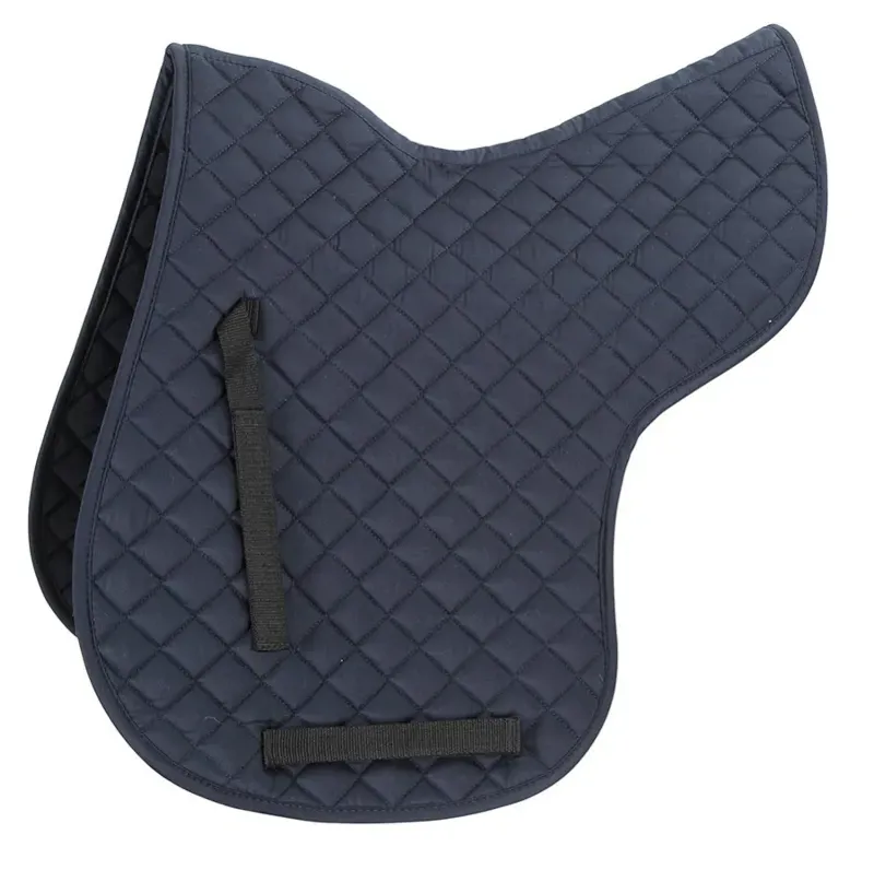 Shires Quilted Numnah Navy Pony